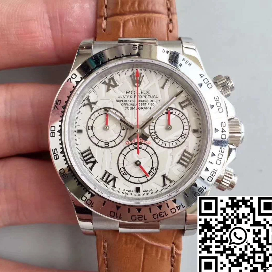 Daytona White JH Cosmograph Factory Dial Rolex 116520 0128